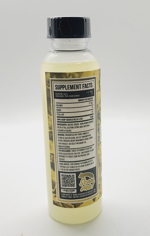 Delta 9 THC Syrup Uncle Buddy's Wonder Tonic - Image 2
